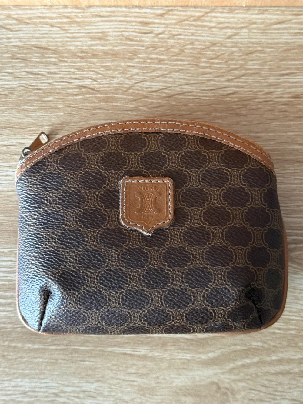 Celine Vintage Macadam Pouch